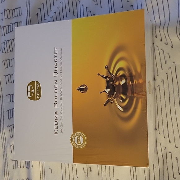 KEDMA Other - BRAND NEW SEALED KEDMA GOLDEN QUARTET 24K GOLD SKIN CARE SET FACIAL